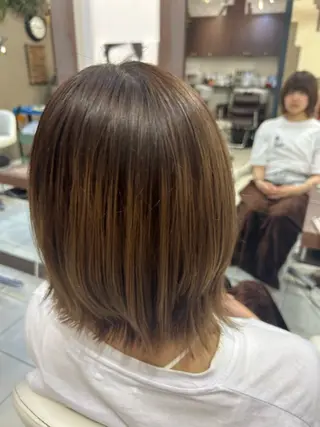 ミディアム Kurumi☆彡 練馬バウハウスヘアのヘアスタイル