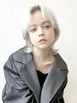 ミディアム カラー HARU//原宿🤍 リピート率NO.1のヘアスタイル