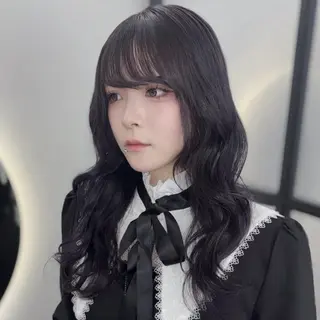 ロング カラー Ren. 🦋デザインカラーのヘアスタイル
