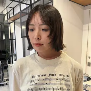 ショート morita yunaのヘアスタイル