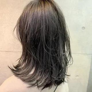 ミディアム 似合わせヘア✔️ 店長 オオキアキヒロのヘアスタイル