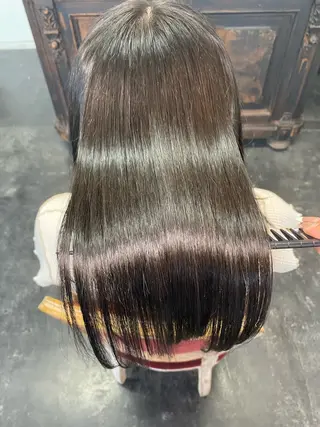 ロング カラー SET-UP りこ🧸のヘアスタイル