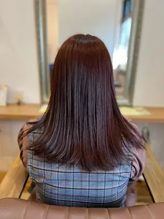 セミロング 🐰ハイトーンカラー 畠山 渡🐰のヘアスタイル