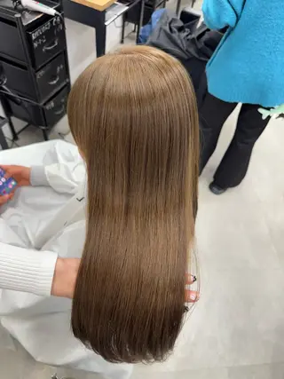 ロング カラー Rico / bob/グレージュのヘアスタイル