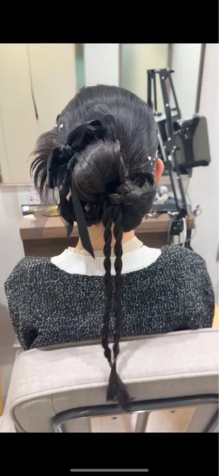 ヘアアレンジ 【銀座】ヘアセット& イメコンSharmeのヘアスタイル