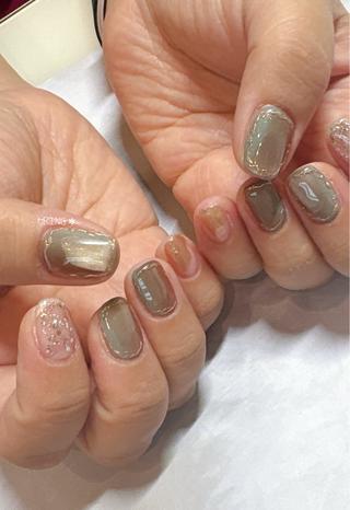 ネイル tRING* しいの木台のネイルデザイン