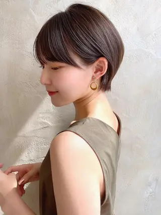 ショート 新宿　ショート・ボブ カットモデル募集のヘアスタイル