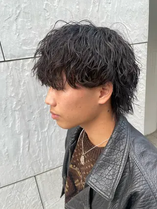 パーマ メンズ 町田エリアＮｏ．１/ パーマ特化/太田京希のヘアスタイル