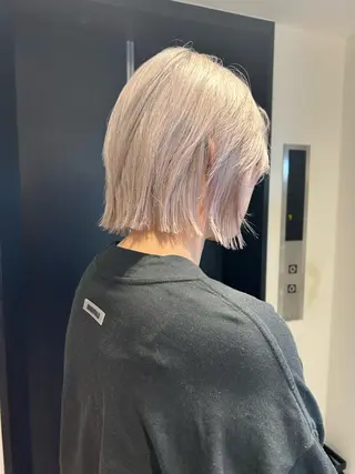 ショート カラー ケアカラー/レイヤー ケンショウのヘアスタイル