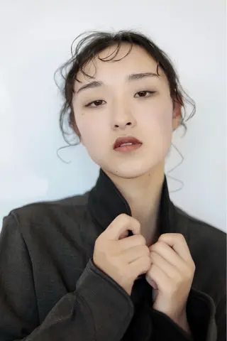 ミディアム ヘアアレンジ 長谷川 絵美のヘアスタイル