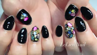 ネイル モチの良さ◉ フィルインネイル♡のネイルデザイン