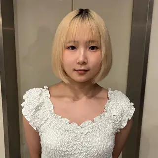 ミディアム hair &eye あおいのヘアスタイル