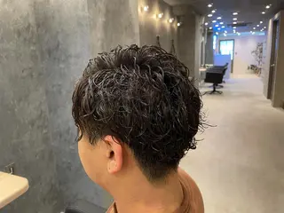 ミディアム パーマ メンズパーマ特化型 🔥URITAのヘアスタイル