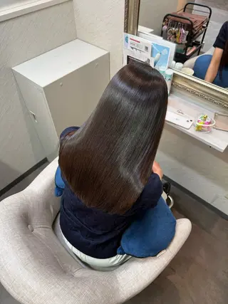 ロング 髪質改善/縮毛矯正 アンナ🍊のヘアスタイル
