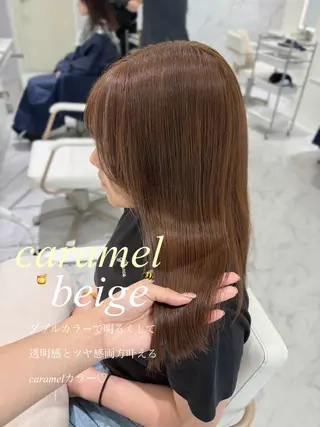 セミロング カラー ParveMix┊ 太田 千尋🪽‪のヘアスタイル