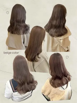 ロング カラー ParveMix ♡白神みやびのヘアスタイル
