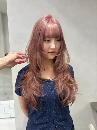 ロング Yuta✂︎ 韓国レイヤー🪽のヘアスタイル