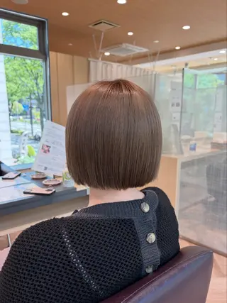カラー 菊地 楓のヘアスタイル