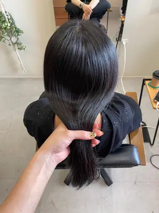 ロング カラー JURI /HUIのヘアスタイル