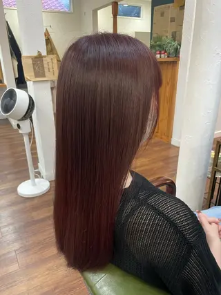 ロング 下林 雅明のヘアスタイル
