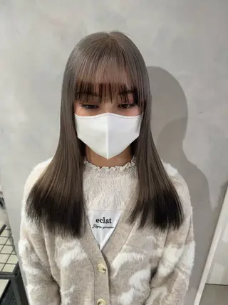 ロング カラー 透明感カラー✨艶髪 制作🌱山根あゆみのヘアスタイル