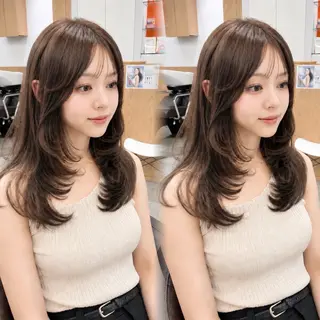 ロング 透明感カラー💎✨/ 梅田/KUREAのヘアスタイル