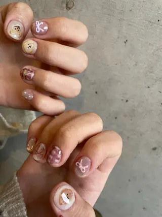 ネイル moufu.nail /sayaka 本町のネイルデザイン