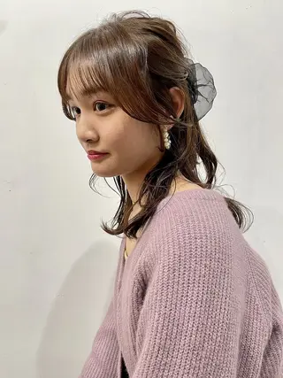 髪質改善アンジュール ひかりのヘアスタイル