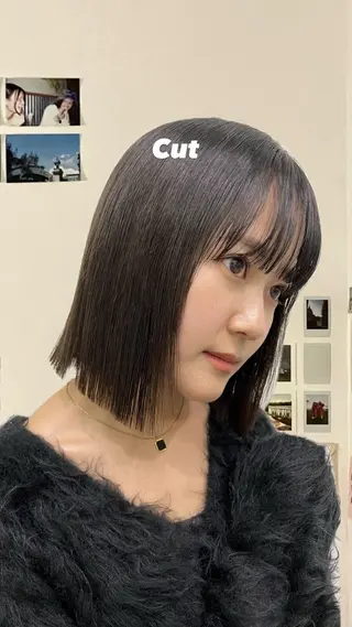 ミディアム JUURI- Shionのヘアスタイル