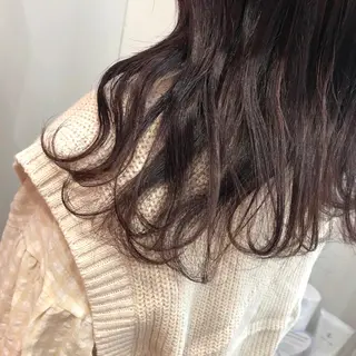 ロング 中島 沙也加のヘアスタイル