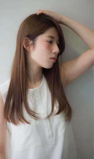 ロング カラー パーマ 荻野 元気のその他イメージ