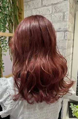 カラー 池田 歩佳のヘアスタイル