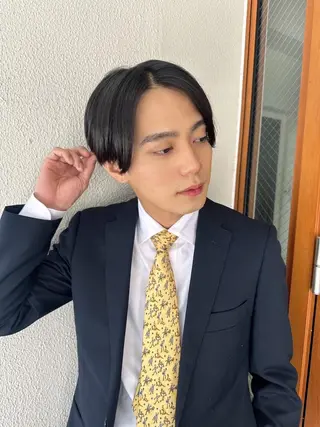 カラー ショート メンズ ⭐️迫田 ゆう⭐️のヘアスタイル