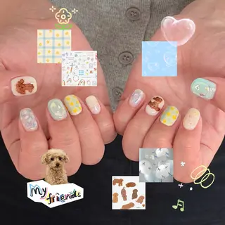 ネイル 🎀フェイ フェイ🫧💗のネイルデザイン