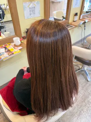 カラー 神戸 七彩のヘアスタイル