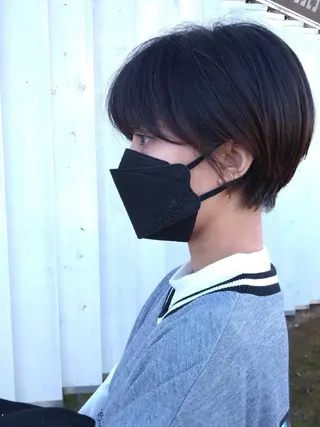 ショート 山田 智加のヘアスタイル
