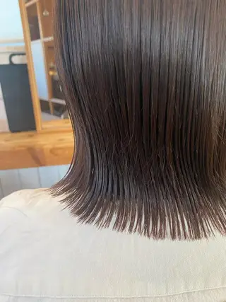 ミディアム Ryu✨艶髪 髪質改善ストレート✨のヘアスタイル