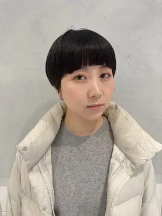 ショート カラー パーマ/パーマ落とし /藤木舜太のヘアスタイル
