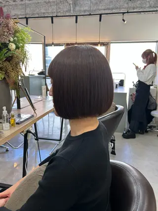 ショート 光を纏うツヤ感ロング Natsuki🤍のヘアスタイル