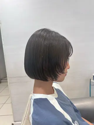 ショート 松下仁美 /ボブ顔周りレイヤーのヘアスタイル