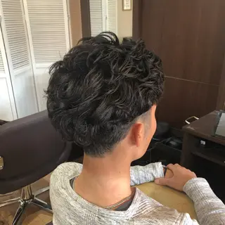 パーマ メンズ ish by fan .代表✂️木谷宏夢のヘアスタイル