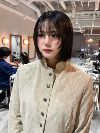 ショート sawaka🪽 レイヤー/ストレートのヘアスタイル
