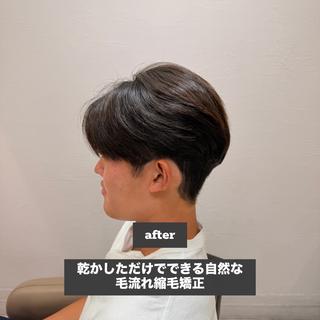 メンズ メンズ縮毛矯正 池田勇一のヘアスタイル