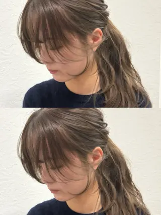 ロング 透明感/エクステ Veluaのヘアスタイル