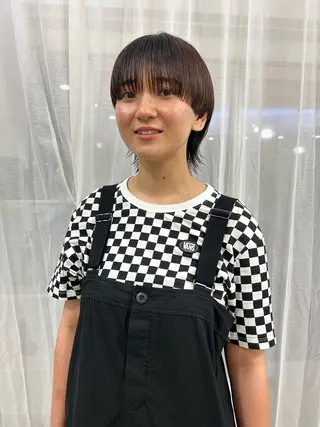 ショート 千葉パーマ/レイヤー kusa‪🌱‬のヘアスタイル