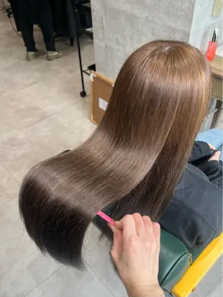 カラー 💕韓国艶出しヘア /HARUKAのヘアスタイル