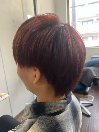 カラー メンズ terra🌈大久保 睦美のヘアスタイル