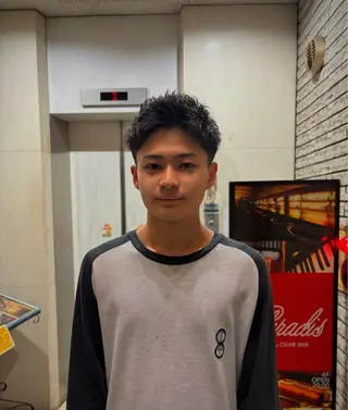 ショート メンズ UMM daichi メンズパーマのヘアスタイル