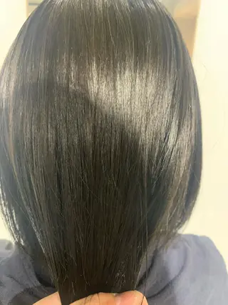 ショート カラー ヘアアレンジ ボブパーマコテ巻き風 パーマNo1深江秀平のヘアスタイル