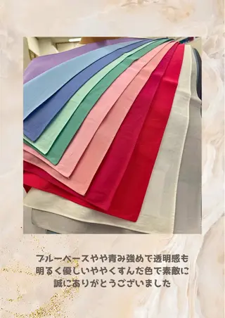 パーソナルカラー診断 自由が丘💐ブルームのその他イメージ